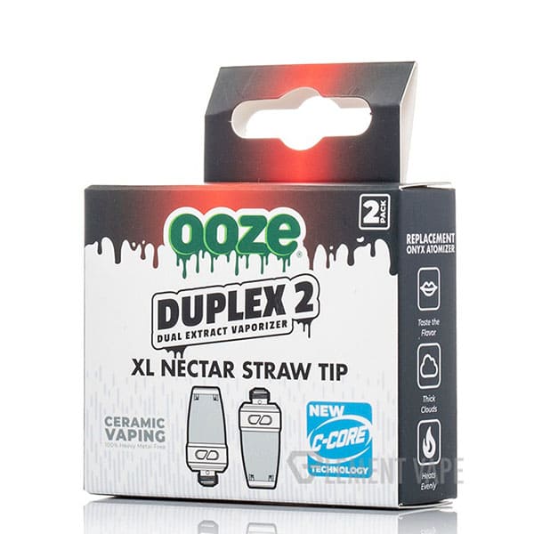 2 Ooze Duplex XL Nectar Straw Tip