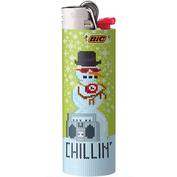 8 BIC Lighters Coffee Star in Pizza We Crust Friyay Donuts Get Lit Be The Change