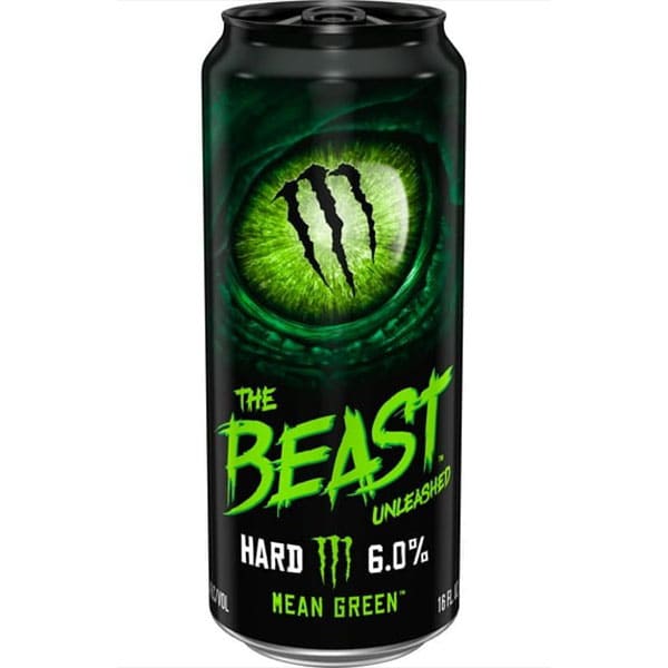 Beast Unleashed Mean Green 16oz Can