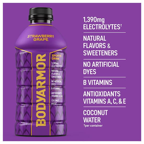 BodyArmor Sports Drink Strawberry Grape 28oz