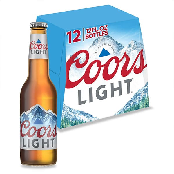 Coors Light Beer, 12 Fl Oz