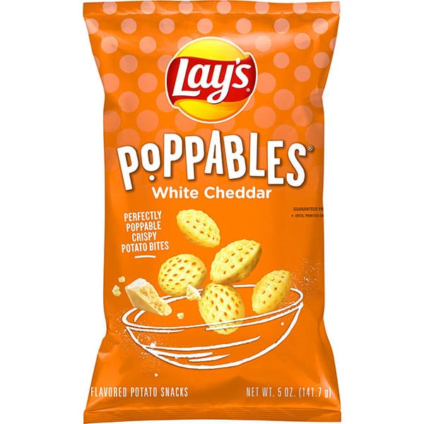 Lay's Poppables White Cheddar Potato Snacks