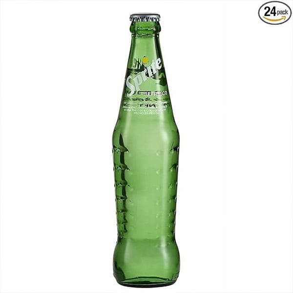 Mexican Sprite Glass Bottle