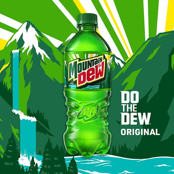 Mtn Dew Zero Sugar, 16.9 oz Bottles