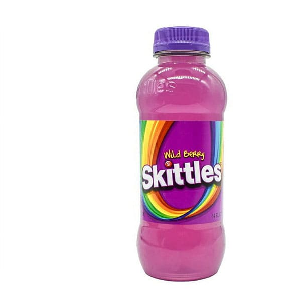Original Skittles Flavored Drink 14 oz Bottle