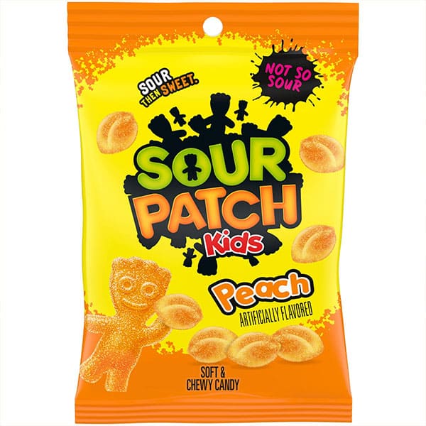 Sour Patch Kids Peach Soft and Chewy Candy