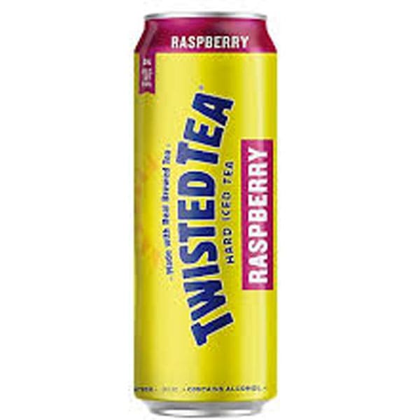 Twisted tea raspberry beer