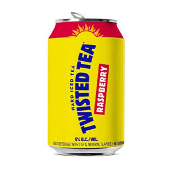 Twisted tea raspberry beer